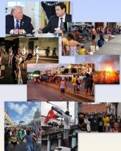 En la foto, imágenes relativas al texto