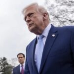 En la foto, el presidente de EEUU, Donald Trump