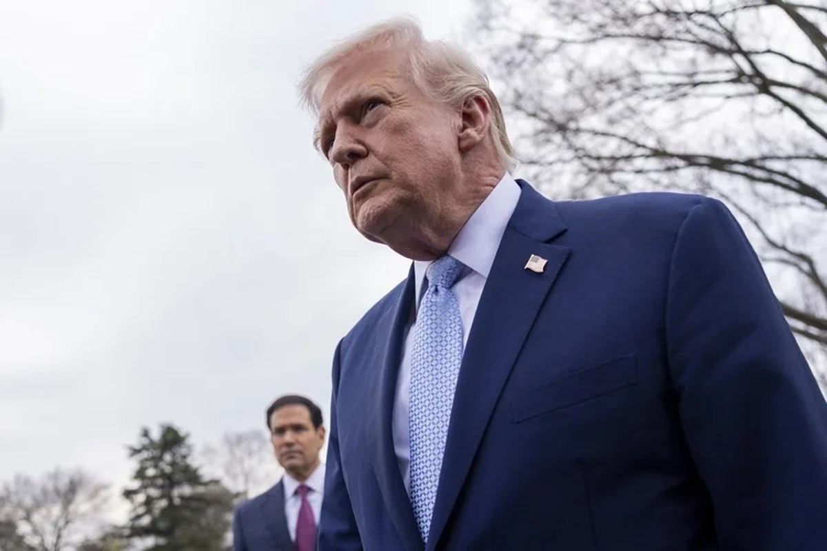 En la foto, el presidente de EEUU, Donald Trump