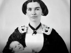 En la foto, Kate Kampen y su hijo