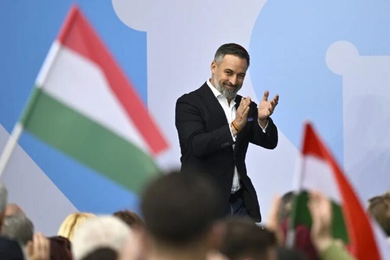 En la foto, el político español Santiago Abascal