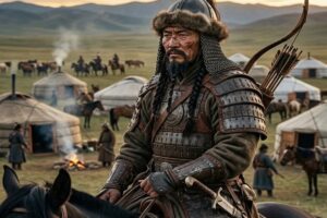 En la foto, en una imagen de IA, Jebe