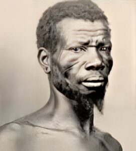 En la foto,una imagen de Ai intentado representar a Thomas Fuller