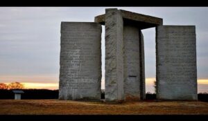 En la foto, las piedras de Georgia
