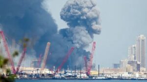 En la foto, Irán ataca bases de EEUU en Oriente medio