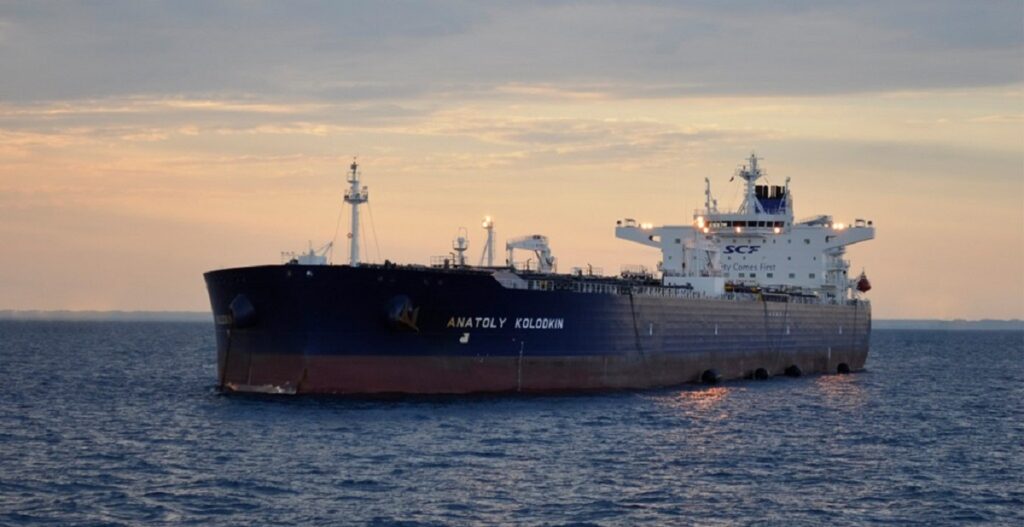 En la foto, el petrolero ruso Anatoly Kolodkin