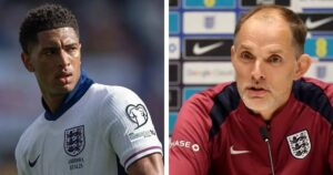 En la foto, Jude Bellingham y Thomas Tuchel