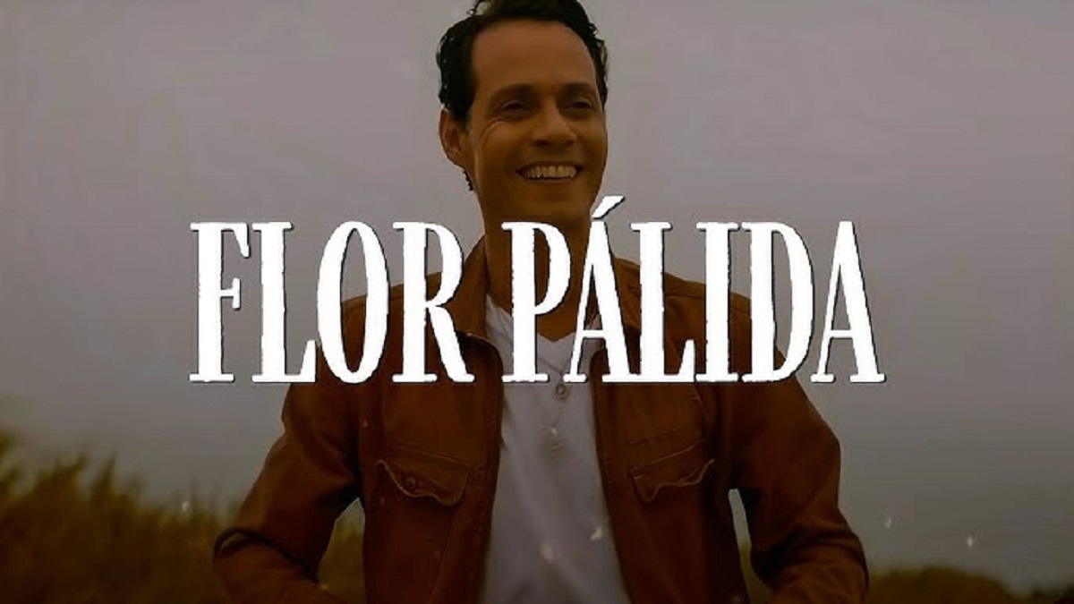 En la foto, Marc Anthony y la portada del tema Flor Pálida, de Polo Montañés