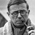 En la foto, Jean-Paul Sartre