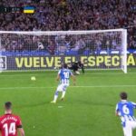 En ña fto, momento del partido ante el Athletic