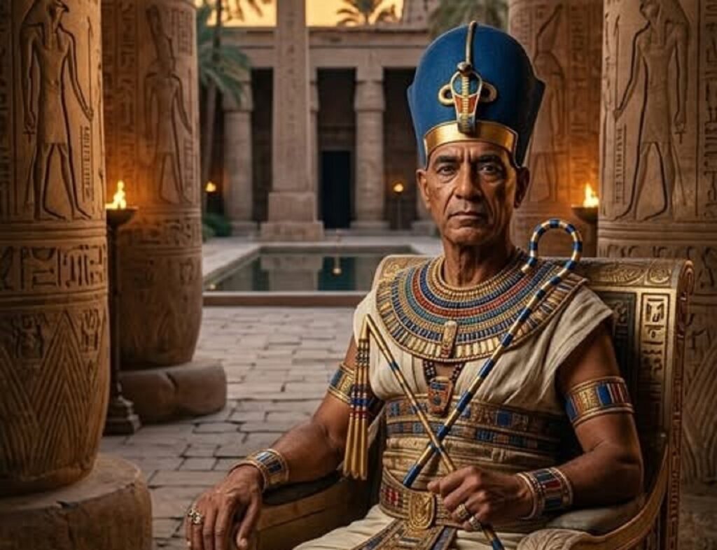 En la foto, Osorkón II