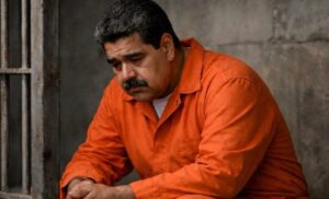 En la foto, Nicolás Maduro en prisión