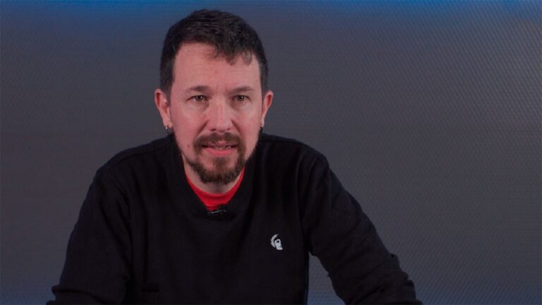 En la foto, Pablo Iglesias
