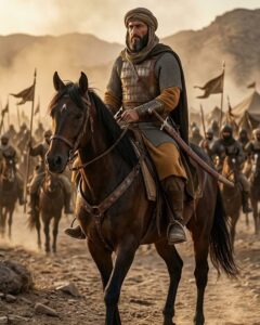 En la foto, Khalid ibn al-Walid