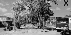 En la foto, lugar de Artemisa donde fueron enconrados los cuerpos de los dos niños