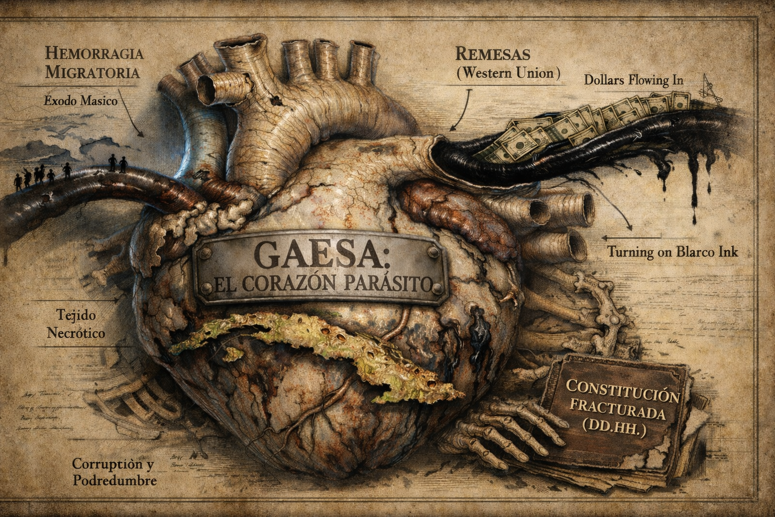 Anatomía de la crisis en Cuba: representación artística de la necrosis política y el sistema de GAESA.