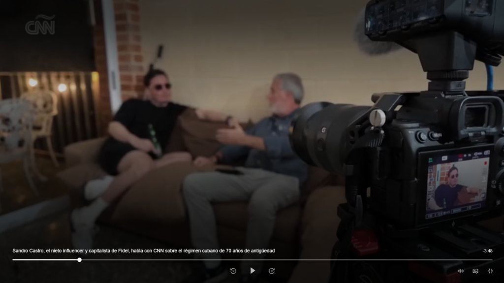 Sandro Castro en CNN: La farsa del "pobre" heredero y el lujo de los apagones en Cuba