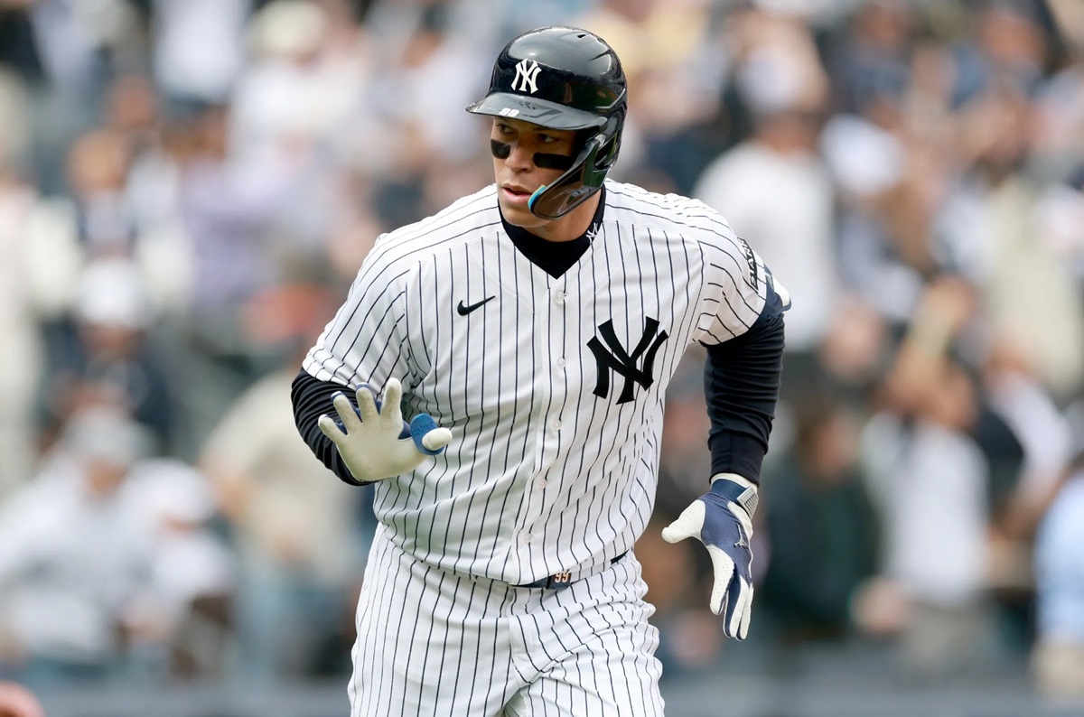 En la foto, Aaron Judge y