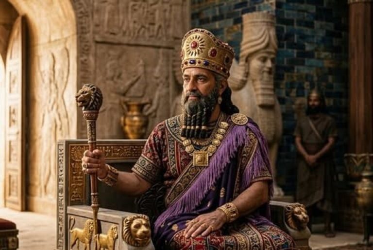 En la foto, Ashur-bel-nisheshu