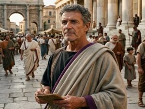 En la foto, Lucio Cornelio Balbo