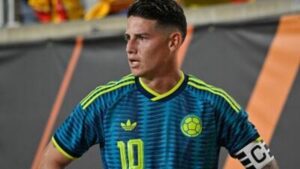 En la foto, James Rodríguez