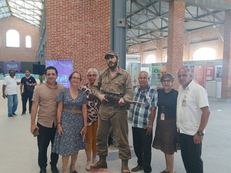 En la foto, participantes en el coloquio de adoctrinamiento en el Centro Fidel Castro