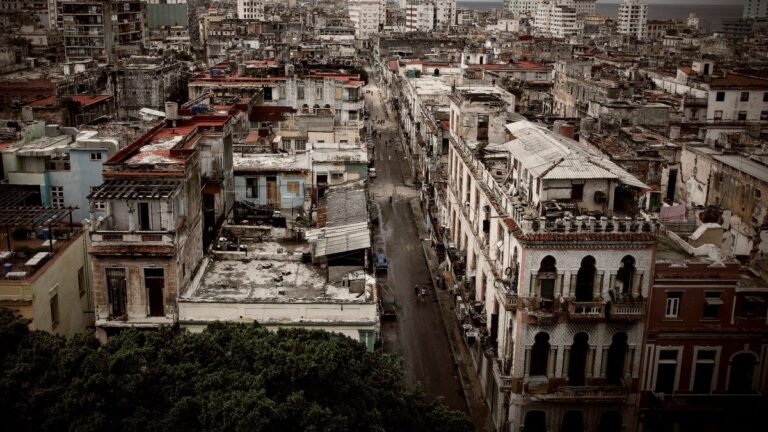 En la foto, una imagen de La Habana actual