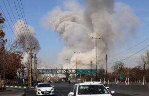 En la foto, ataque de Estados Unidos sobre Teherán (Irán), en medio de la guerra