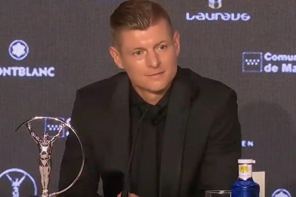 En la foto, Toni Kroos