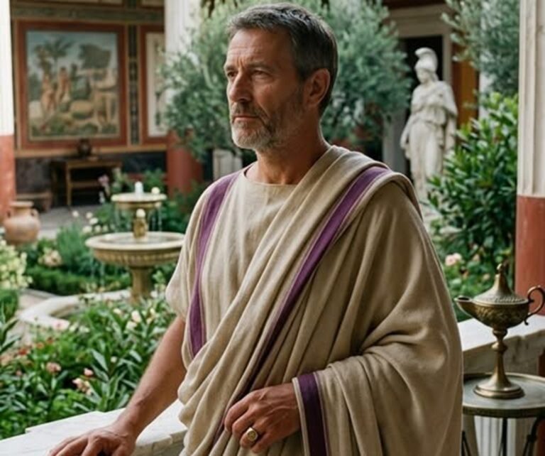 ¡El patricio que por orgullo dejó matar a ochenta mil romanos y encima robó el tesoro sagrado! 3 En la foto, una imagen de IA de Servilio Cepión