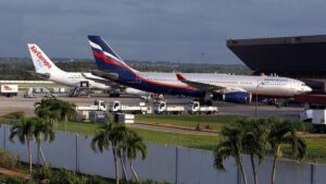 En la foto, un avión de Aeroflot en el aeropuerto José Martí, de La Habana