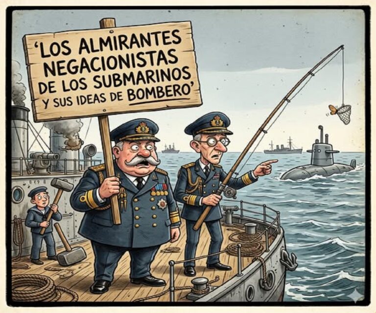 En la foto, una imagen de IA que pone de manifiesto las dudas de las autoridades británicas sobre los submarinos