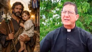 En la foto, una imagen del Padre Alberto