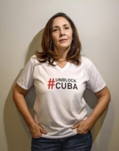 En la foto, Mariela Castro