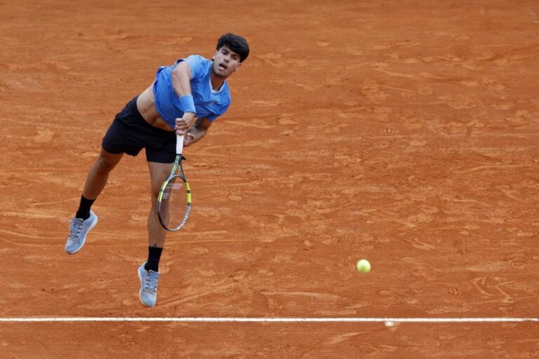 En la foto, Carlos Alcaraz