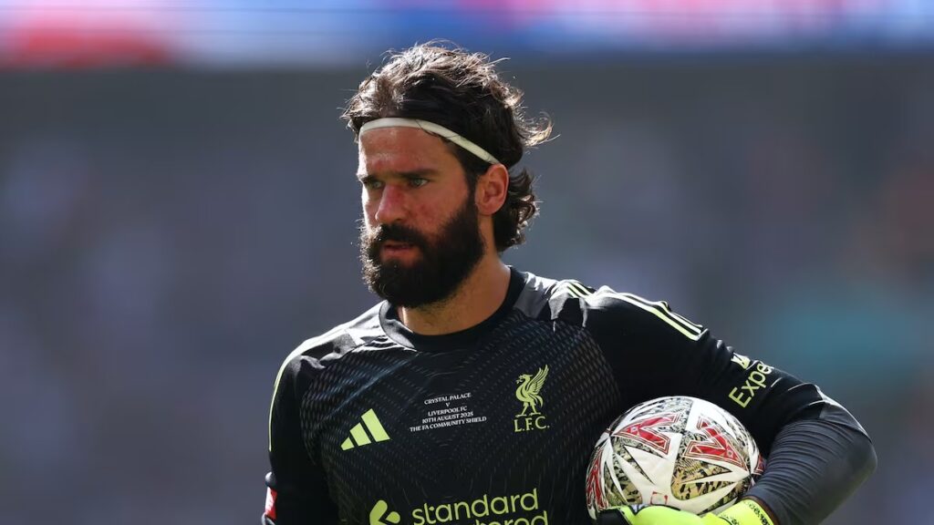 En la foto, Alisson Becker