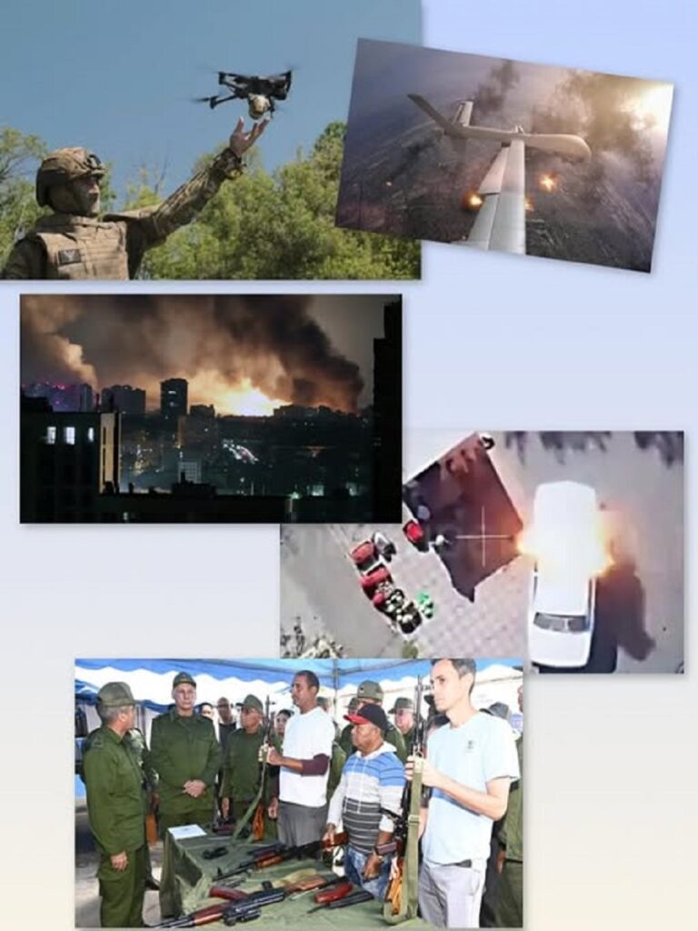 En la foto, un collage de imágenes relativas al texto