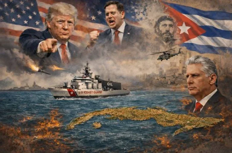 En la foto, una imagen relativa al conflicto entre Cuba y EEUU
