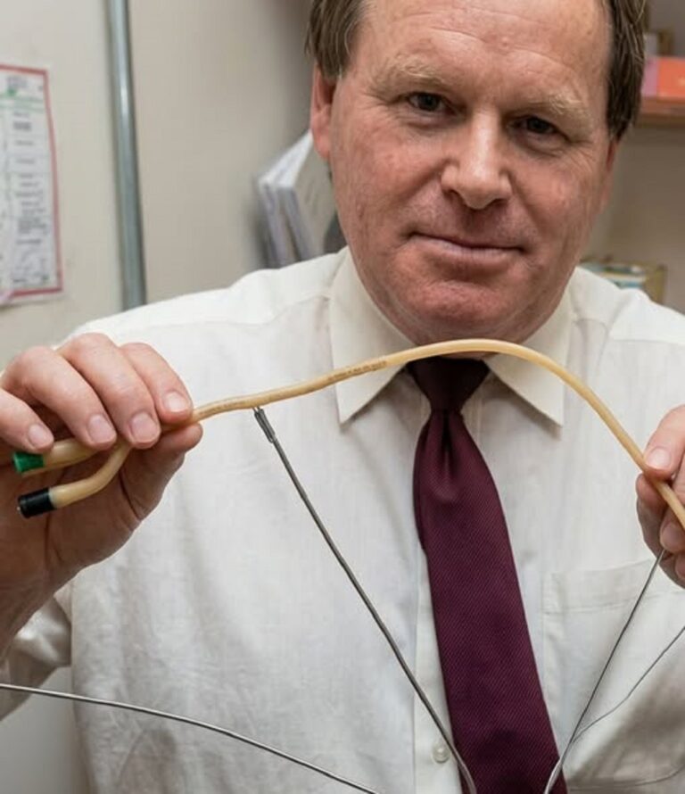 En la foto, Angus Wallace