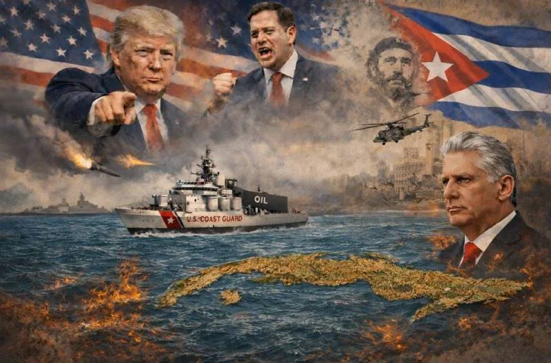 En la foto, una imagen relativa al conflicto entre Cuba y EEUU