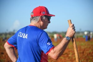 En la foto, el impuesto presidente de Cuba