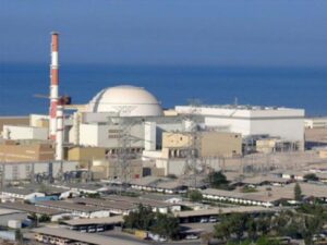 En la foto, la central nuclear de bushehr