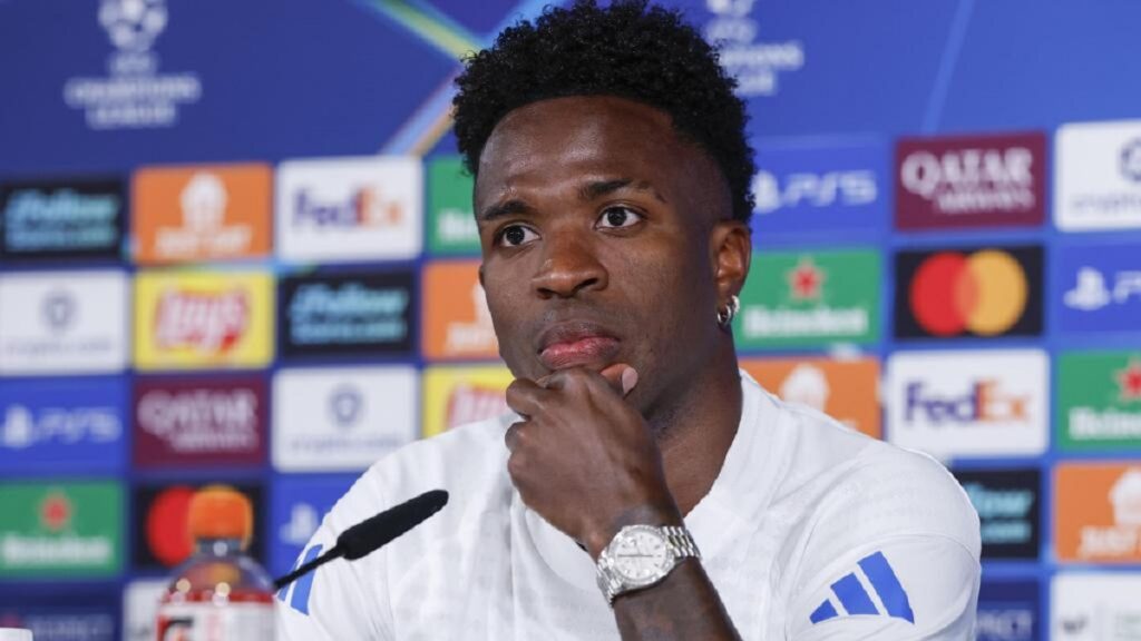 En la foto, Vinícius Junior