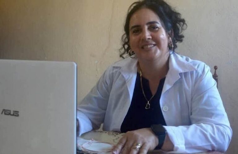 En la foto, la doctora Heidy González