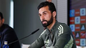 En la foto, Álvaro Arbeloa