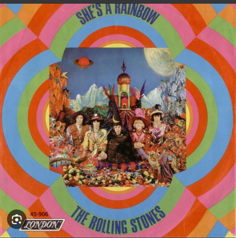 'She’s a Rainbow', uno entre tantos clásicos donde el reguetón no puede llegar 2 En la foto, portada del disco She’s a Rainbow, de The Rolling Stones