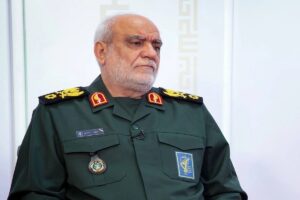 En la foto, Imagen distribuida por las Fuerzas de Defensa de Israel del jefe de Inteligencia iraní, Mayid Jadamí