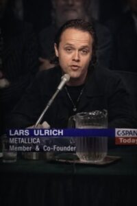 En la foto, Lars Ulrich