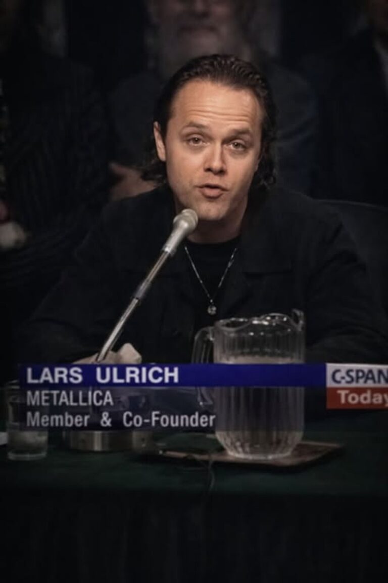 En la foto, Lars Ulrich