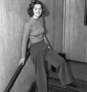 En la foto, Helen Hulick